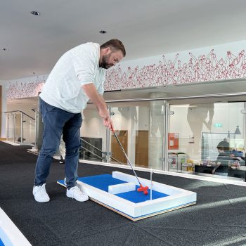 Stoke Crazy Golf Company Wellness Event