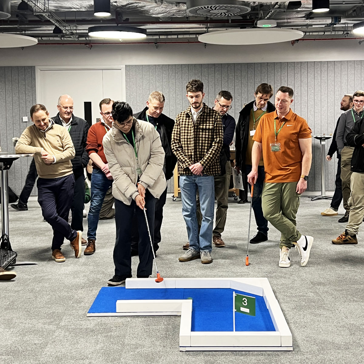 Plant Plan Mini Golf Event